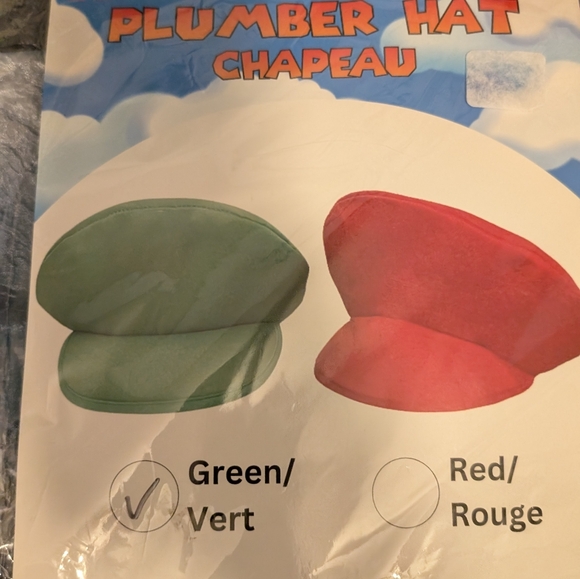 Green Plumber Hat - Picture 2 of 3